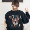 Pitbull Mama Crewneck Sweatshirt Pitbull Gifts Dog Mom Sweatshirt Dog Mom Gift Gifts For Dog Mom And Dad